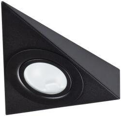 Kanlux ZEPO LFD-T02-B Bútorvilágító spot lámpatest, G4, max 10W, 40x130x130mm, IP20, fekete (36630) (36630)