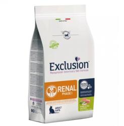 Exclusion Renal Phase I Pork & Pea and Rice száraz macskatáp 1.5 kg - csui
