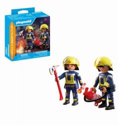 Playmobil - Set 2 figurine pompieri (PM71885) - ookee