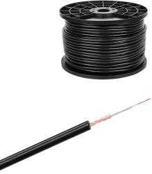 Azusa KAB0604-M Mono mikrofonkábel, fekete, 1 eres árnyékolt, 6mm, /méter (KAB0604)