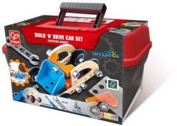 Hape Jucarie din lemn - Set de constructie masini (E3038A)