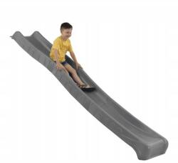 KBT Tobogan pliabil pentru copii ROCLI, 2.9 m, HDPE, gri antracit (KBT403.015.015.001)
