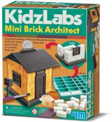 4M Kit creativ , Construieste cu mini caramizi KidzLabs (4M-03494)