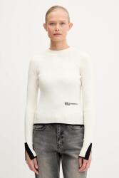 Karl Lagerfeld Jeans pulóver könnyű, bézs, A3W18006 - bézs M