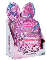 NICE Ghiozdan Girabrilla Bunny , model Iepuras cu paiete reversibile (NC19082)