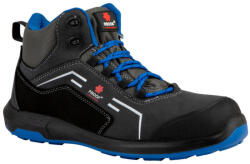 ProofSafety KAPS8 S3 SRC Magasszárú Munkavédelmi Bakancs 46 méret Mikroszálas Anyagból, Kevlar Átszúrás Elleni Középtalppal, Üvegszálas Orrmerevítővel