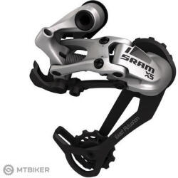 SRAM Derailleur SRAM X-5 3x9, ghidaj mediu din aluminiu, argintiu