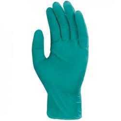Coverguard Latex púder nélküli vizsgálókesztyű/100 db s zöld doboz 5816-22B (5816B_S)