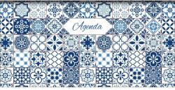 Dayliner Zsebnaptár fehér lapokkal fekvő Colors Ceramic Dayliner 2023 (DL3AG-COFZSFE-CE)