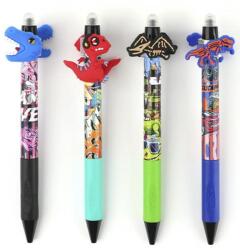 Nebulo Zseléstoll NEBULO nyomógombos radírozható 0, 7 mm Mérges dino (DT-SPIN-01) - nyomtassingyen