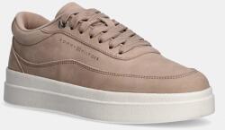 Tommy Hilfiger nubuk tornacipő MODERN COURT SNEAKER NUBUCK bézs, FW0FW08462 - bézs Női 38 - answear - 35 990 Ft