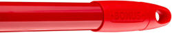 Bonus nyél alukróm heavy duty, 140cm, csavaros végű - Piros (B171P)