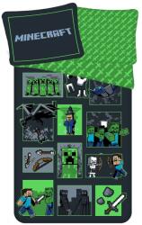 Jerry Fabrics Lenjerie de pat Minecraft - Survival Mode | 140 x 200 cm / 70 x 90 cm (JE10329JF) Lenjerie de pat