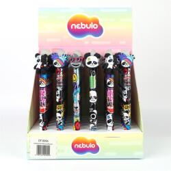 Nebulo Zseléstoll radírozható, panda, 36 db/display Nebulo (DT-0006) - nyomtassingyen