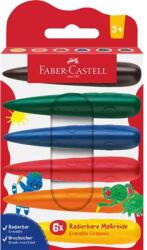 Faber-Castell Zsírkréta készlet, FABER-CASTELL, 6 különböző szín (120409) - nyomtassingyen