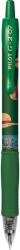 Pilot Zseléstoll 0, 7mm, nyomógombos Pilot G-2 One Piece, írásszín zöld (BL-G2-7-OP-G) - nyomtassingyen