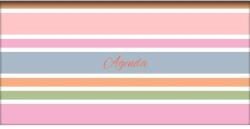 Dayliner Zsebnaptár, fekvő elrendezésű, DAYLINER, "Colors Stripes (DL6AG-COFZSFE-ST) - nyomtassingyen