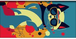 Dayliner Zsebnaptár, fekvő elrendezésű, DAYLINER, "Colors Astro Cat (DL6AG-COFZSFE-AC) - nyomtassingyen