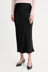 BOSS szoknya fekete, maxi, egyenes, 50541819 - fekete 42