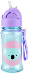 Skip Hop Zoo Koala Tritán Szívószálas Kulacs 355ml - Tartós, Szivárgásmentes és BPA-mentes Itatópohár 12 Hónapos Kortól