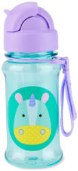Skip Hop Zoo Egyszarvú Tritán Szívószálas Kulacs 355ml - Tartós, Szivárgásmentes és BPA-mentes Itatópohár 12 Hónapos Kortól