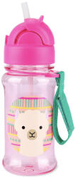 Skip Hop Zoo Láma Tritán Szívószálas Kulacs 355ml - Tartós, Szivárgásmentes és BPA-mentes Itatópohár 12 Hónapos Kortól