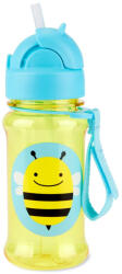 Skip Hop Zoo Méhecske Tritán Szívószálas Kulacs 355ml - Tartós, Szivárgásmentes és BPA-mentes Itatópohár 12 Hónapos Kortól