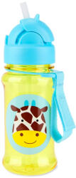 Skip Hop Zoo Zsiráf Tritán Szívószálas Kulacs 355ml - Tartós, Szivárgásmentes és BPA-mentes Itatópohár 12 Hónapos Kortól