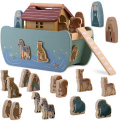 Nukido Fából készült Noé bárkája állatokkal NK-862 Nukido (786200)