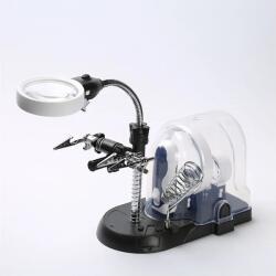 Állványos világítós munkaállomás nagyítóval (RB18-191-1)