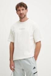 Guess pamut póló DALIM bézs, férfi, nyomott mintás, Z4BI00 KCE21 - bézs M