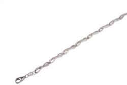 Ékszershop Köves végtelen jeles ezüst karlánc (2159138)