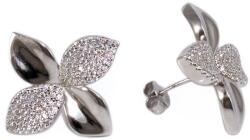 Ékszershop Köves virág ezüst fülbevaló (2178259)