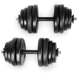 Physionics Egykezes állítható súlyzó szett 2 x 15 kg (HSTA06/B)