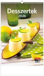 TopTimer Falinaptár 2026, T094 DESSZERTEK (26T9400-14A)