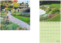 TopTimer Falinaptár 2026, T098 SZÉP KERTEK (26T9800-03A)