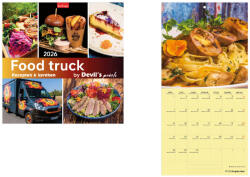 TopTimer Falinaptár 2026, T098 FOOD TRUCK (26T9800-07A)