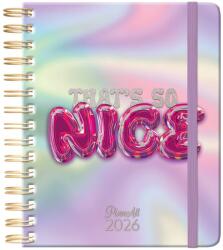 Lizzy Card Planall Spirál heti tervező, Midi 2026 NICE (26215399)