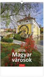 TopTimer Falinaptár 2026, T094 MAGYAR VÁROSOK (26T9400-16A)