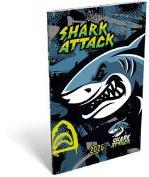Lizzy Card A6 tűzött zsebnaptár 2026 SHARK ATTACK (26222099)
