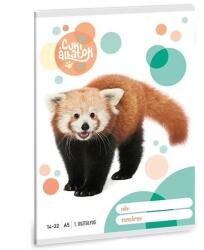 Ars Una Füzet vonalas ARS UNA A/5 32 lapos 14-32 1. osztályos Cuki Vörös Panda (53583093)