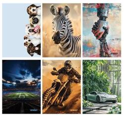 STREET Füzet vonalas STREET A/5 50 lapos Maxi margóval (65964) - robbitairodaszer