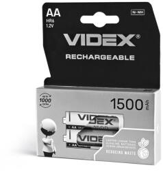 Videx Nikkel-metálhidrid akkumulátor 1500mAh AA 2 db VIDEX (VIDBAT0260)