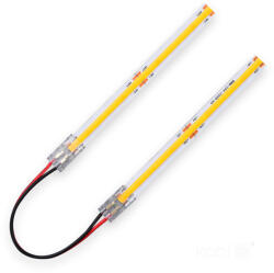 Kobi Kétoldalas csatlakozó 10 cm 8 mm-es COB LED szalaghoz Kobi (KOBAKC1106)