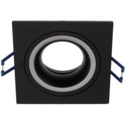 idealed CLARO HALOGEN Fixture Fix SQUARE Fekete GU10 (IDEAOPR0860)