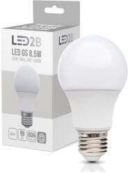 Kobi E27 LED izzó gömb alakú 9W 806lm 4000K semleges 240° LED2B Kobi (KOBZAR1218)