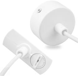 Lumiled Tápegység adapter gyűjtősínekhez, szerelőaljzat 1F fehér LUMILED (LUMSZY0216)