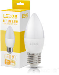 Kobi LED izzó E27 gömb alakú 9W 806lm 3000K Meleg 180° LED2B Kobi (KOBZAR1318)