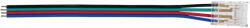 Kanlux LED szalag RGB csiptető csatlakozó egyoldalas 12cm 12-24V CON Kanlux 10db (KANAKC1014)