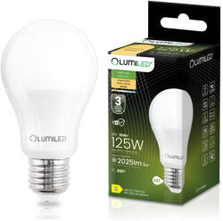 Lumileds LED izzó E27 A65 15W = 125W 2025lm 3000K Meleg 260° LUMILED (LUMLEDJ0027)